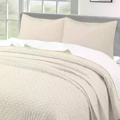 Kavanagh Cubrecama King Bicolor + Fundas (CUBK03KV) - comprar online