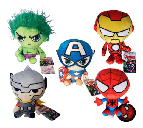 Phi Phi Peluche 15cm Marvel Sentado (PEL01PP)