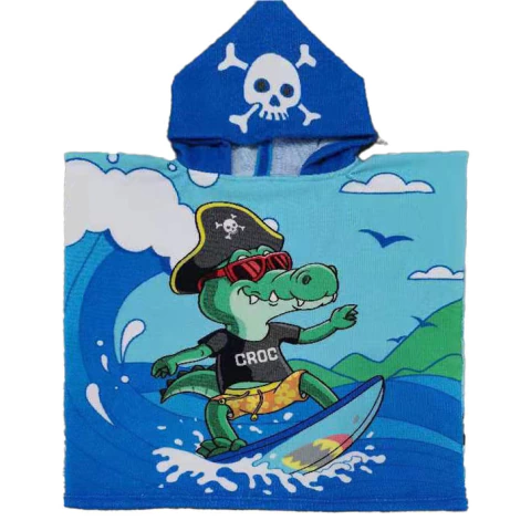 City Blanco Poncho Microfibra (PON0000CB)