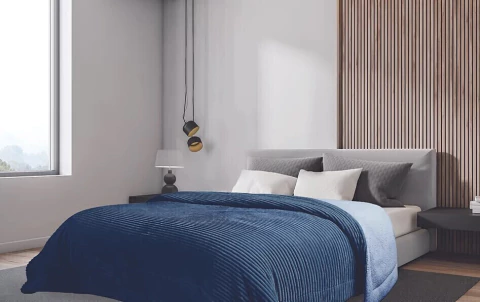 Kavanagh Acolchado Twin Mollis Jacquard C/Corderito (ACO108KV)