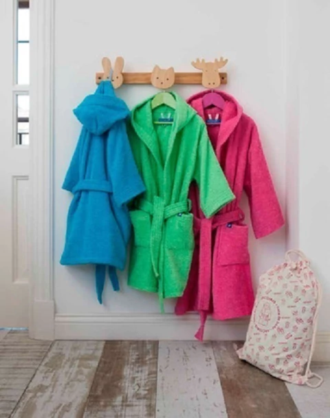 Arcoiris Bata de Toalla Junior 6 a 10 (BAT0002AR)