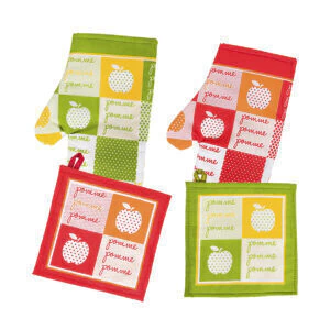 VH Fabrics Set de Cocina Ecologico Estampado (SET001VH)