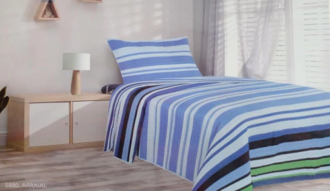 Kavanagh Cubrecama Twin Quilt Estampado (CUB102KV)