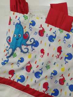 Coccole Cortina Bordada Infantil Batista (COR1502CC) en internet