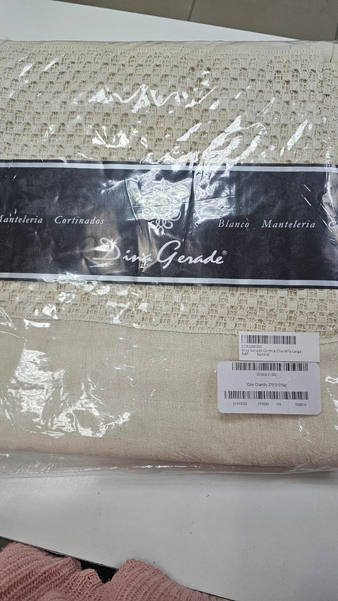 Dina Gerade Cortina Chantilly Corta (COR1140DG)