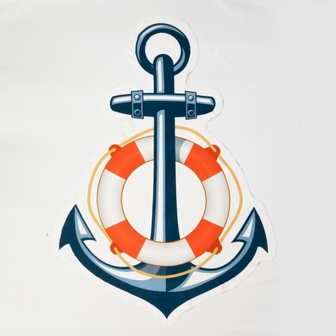 City Blanco Toallón Playero C/ Forma (TOA1006CB)