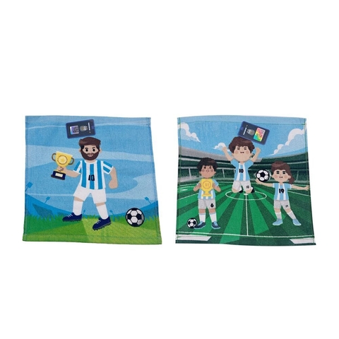 City Blanco Toalla de Mano Futbol (TOA1204CB)