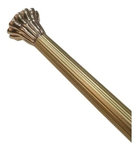 Barral de Baño Plata/Oro Estriado (BARR02)