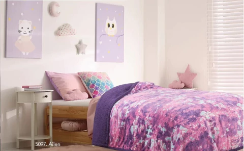 Kavanagh Frazada 1½ Estampada C/Corderito (FRA101KV)