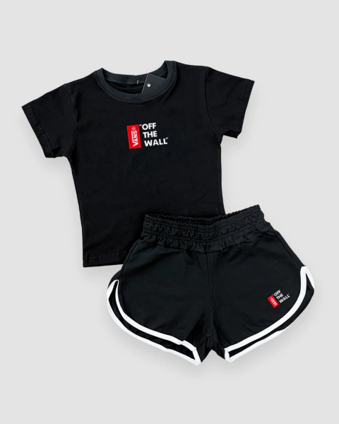 Conjunto Baby Tee + Shorts - Off The Wall - comprar online