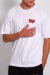Camiseta oversized LOVE&ME - Personalizada na internet