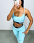 Conjunto Calça Legging + Top Pro Azul Bebê - loja online