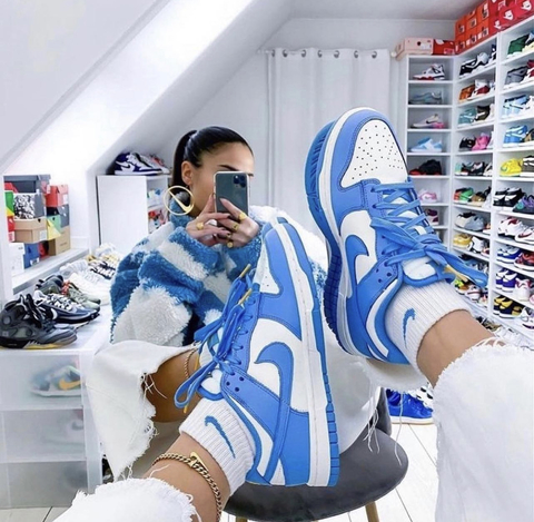 Tênis - Sb Dunk Azul (couro)