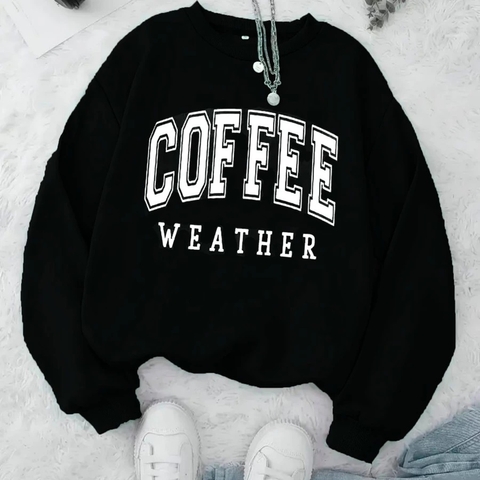 Moletom sem capuz - Coffe - comprar online