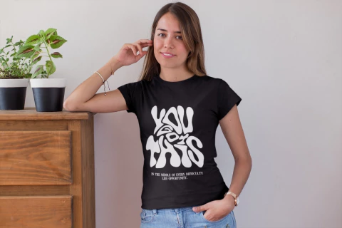 Baby Tee Y2K Feminina- You Got This - comprar online