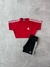 Conjunto Cropped Retrô + Shorts Biker - comprar online
