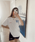 Camiseta 100% algodão - Off na internet