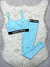 Conjunto Calça Legging + Top Pro Azul Bebê