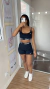 Conjunto Top Pro + Shorts Pro na internet