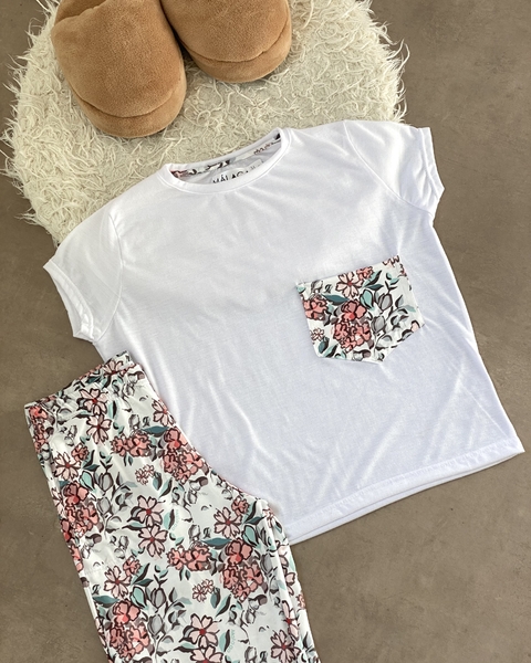 REMERA ANASTASIA BLANCO ACUARELA