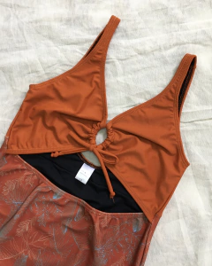 ENTERIZA CHER TERRACOTA - malaga beachwear
