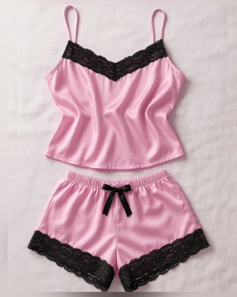 NACAR MUSCULOSA ROSA - PIJAMA - SET COMPLETO - comprar online