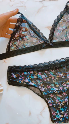 CORPIÑO FEMME FLORES