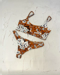 CORPIÑO FRIDA MOSTAZA - malaga beachwear