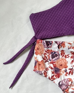 ENTERIZA ACACIA VIOLETAS-(Armalo como quieras) - tienda online