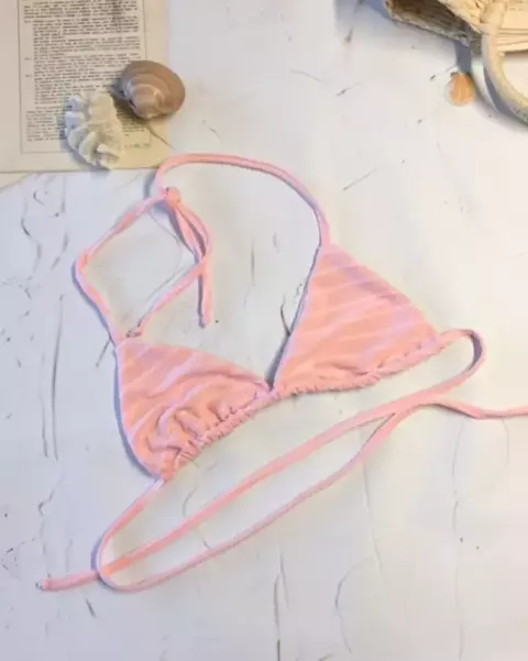 CORPIÑO COCO ROSA TALLE M - SEGUNDA - comprar online