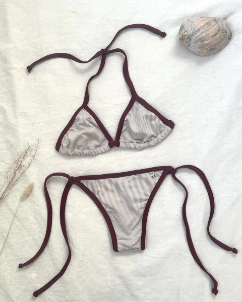 COMODIN NUDE BORDO CHARM - BIKINI (Arma tu conjunto) - comprar online