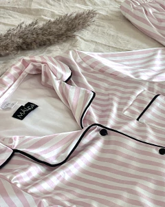 AURA RAYADO - PIJAMA - SET COMPLETO - malaga beachwear