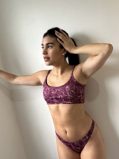 CORPIÑO FRIDA MAGENTA - comprar online