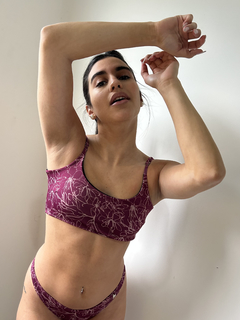 CORPIÑO FRIDA MAGENTA - comprar online
