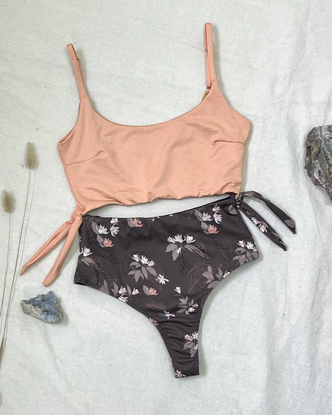 CLIVIA SALMON TERRA - ENTERIZA (Arma tu conjunto) - comprar online