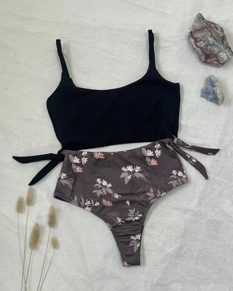 CLIVIA NEGRO TERRA - ENTERIZA (Arma tu conjunto) - comprar online