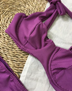 TAMARA MAGENTA- BIKINI (Armalo como quieras) - malaga beachwear