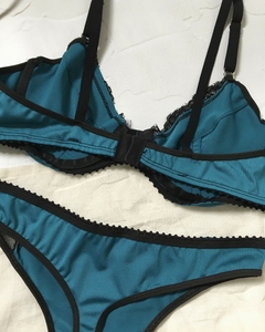 BOMBACHA ETERNAL PETROLEO - malaga beachwear