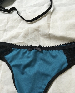 BOMBACHA ETERNAL PETROLEO - malaga beachwear