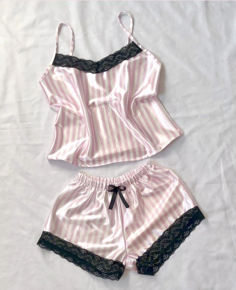 NACAR MUSCULOSA RAYADO - PIJAMA - SET COMPLETO - comprar online