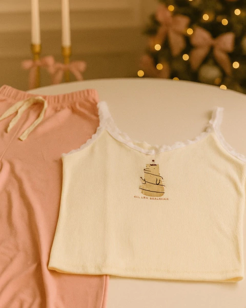 OSITO ROSA - PIJAMA NAVIDEÑO - comprar online