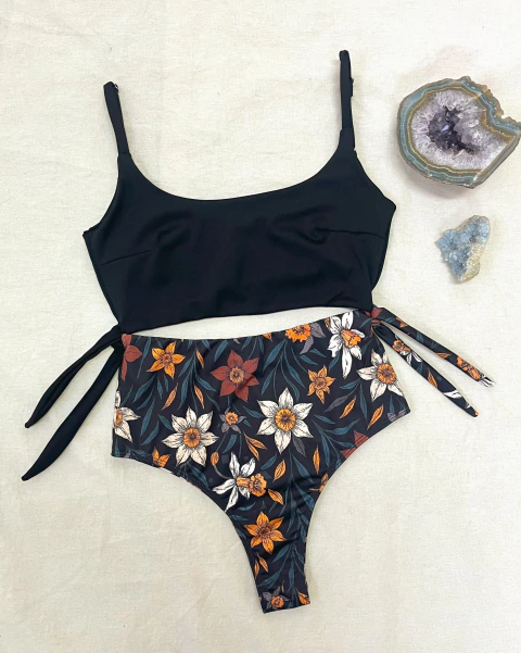 CLIVIA NEGRO OCRE - ENTERIZA (Arma tu conjunto) - comprar online