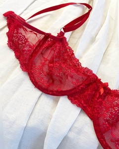 CORPIÑO GINGER ROJO