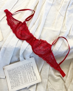 CORPIÑO GINGER ROJO en internet