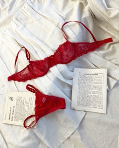 Imagen de CORPIÑO GINGER ROJO