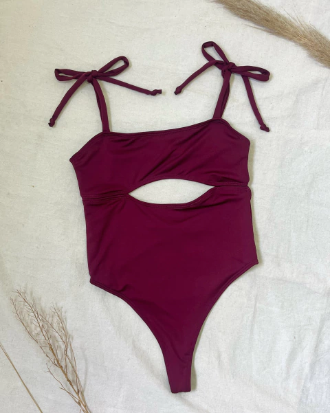 ENTERIZA TURMALINA BORDO - comprar online