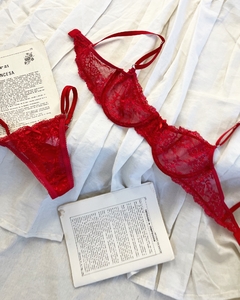 CORPIÑO GINGER ROJO - comprar online
