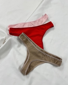 PACK AMY x3 100% ALGODÓN BASICA (RNR) - comprar online