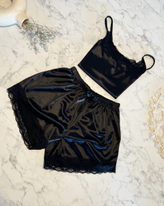 NACAR MUSCULOSA NEGRO - PIJAMA - SET COMPLETO - comprar online