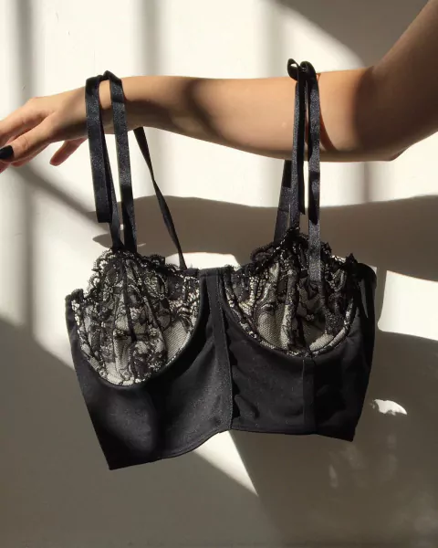 CORSET CLARISSA NEGRO - comprar online